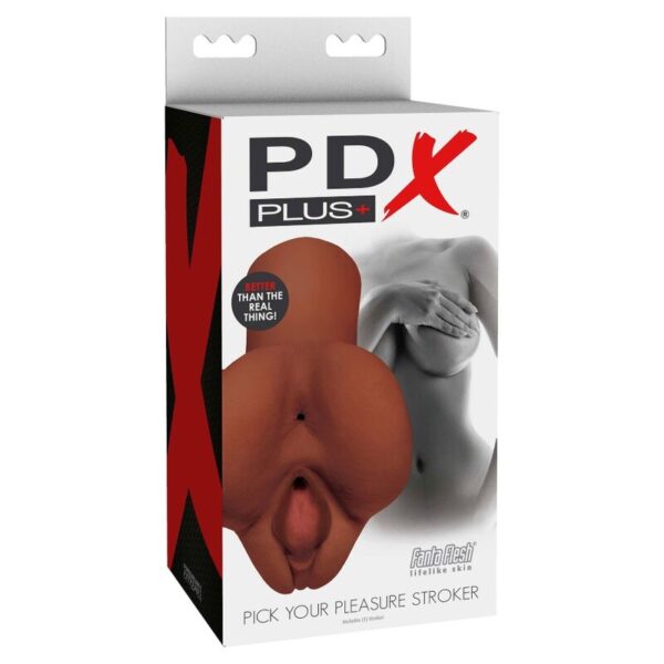 Pdx plus - pick your pleasure masturbador doble marron