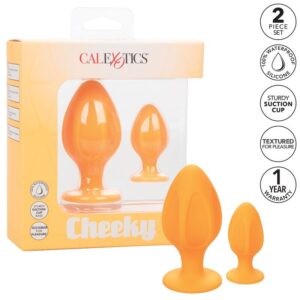 Calexotics - cheeky plugs anales naranja