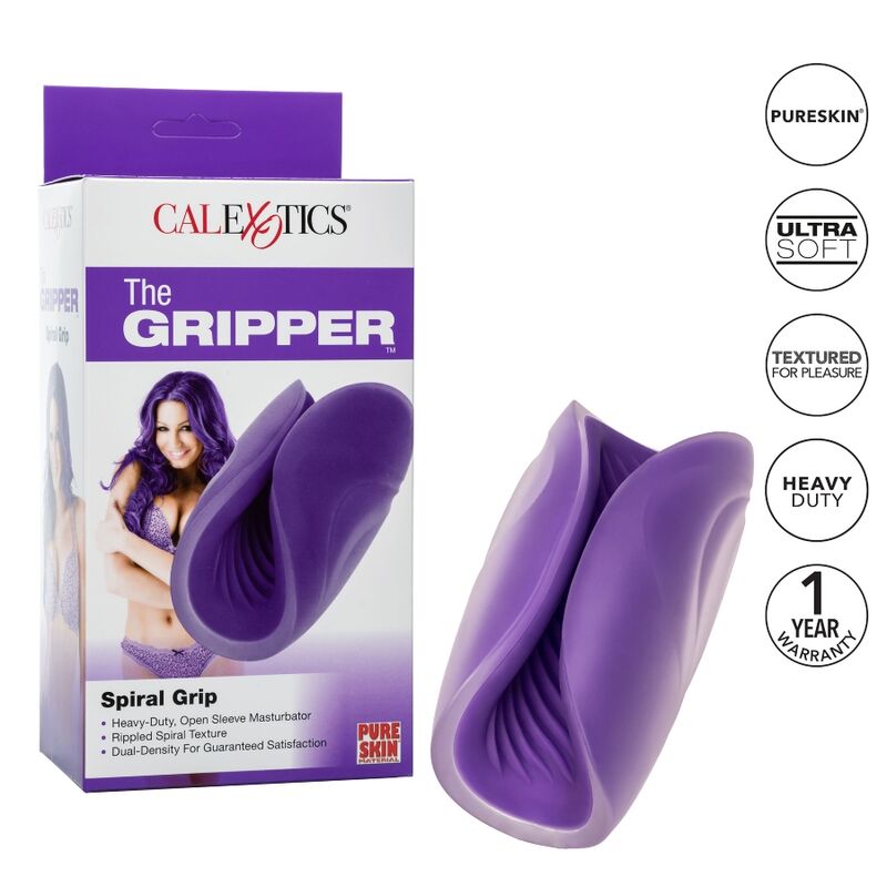 Calexotics - spiral grip masturbador texturado