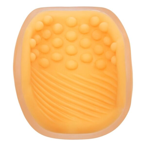 Calexotics - beaded grip masturbador texturado naranja