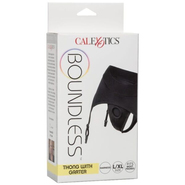 Calexotics - boundless arnes tanga con liguero l/xl