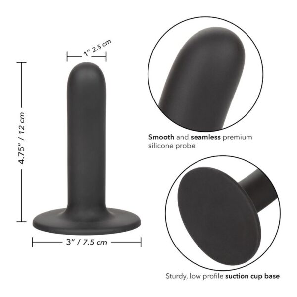 Calexotics - boundless dildo liso 12 cm compatible con arnes