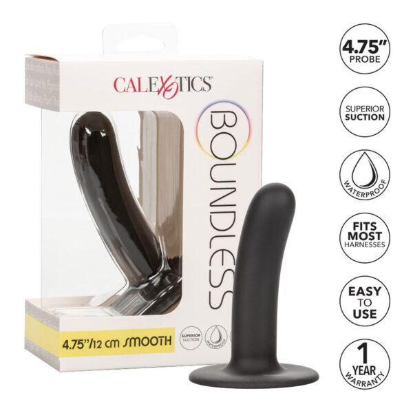 Calexotics - boundless dildo liso 12 cm compatible con arnes