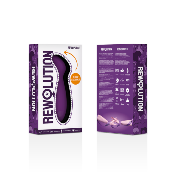 Rewolution - rewopulse vibrador flexible estimulador punto g