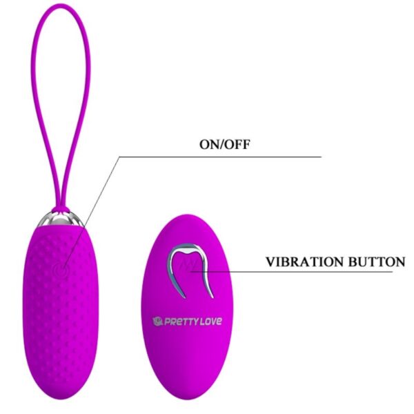 Pretty love - joanna huevo vibrador control remoto 12 modos