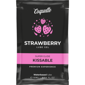 Coquette chic desire - pocket lubricante kissable base agua fresa 10 ml
