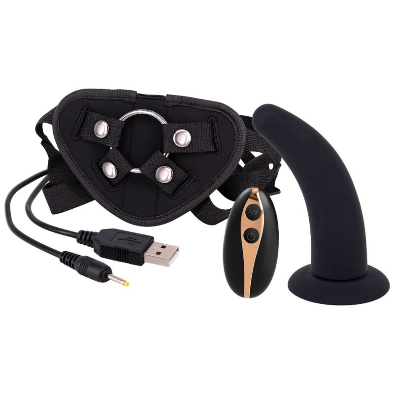 Seven creations - arnes strap on con dildo 125 cm