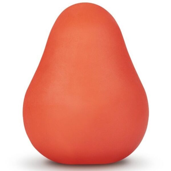 G-vibe - huevo masturbador texturado reutilizable rojo