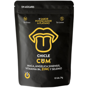 Wug sex sense - cum chicle aumentador de eyaculacion & sabor a platano del semen 10 unidades