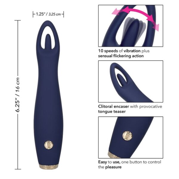 Calexotics - chic jasmine estimulador 10 velocidades