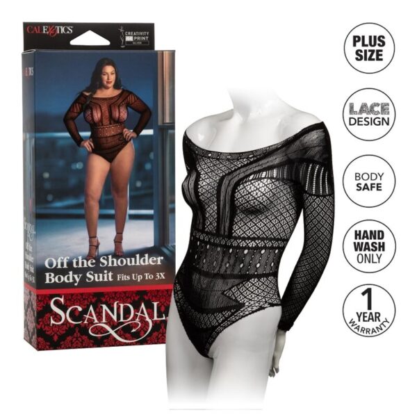 Calexotics - scandal teddy plus size