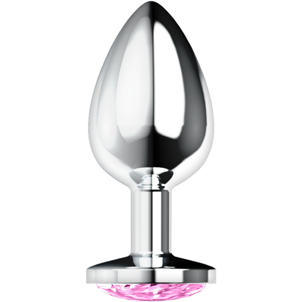 Ohmama - plug anal con cristal rosa l