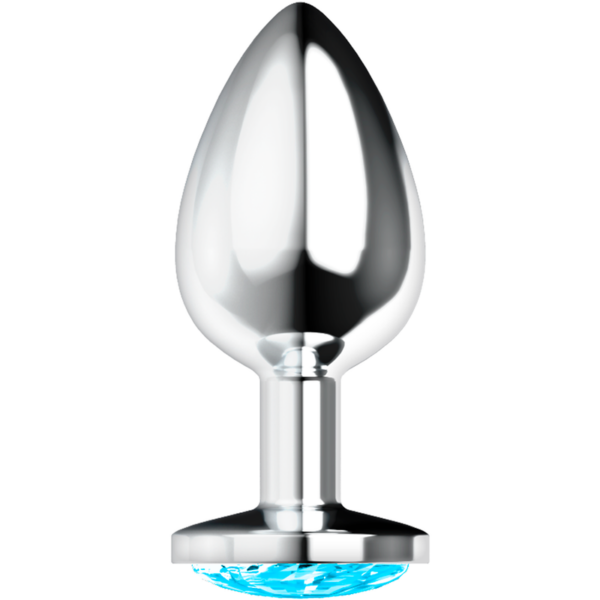 Ohmama - plug anal con cristal azul l