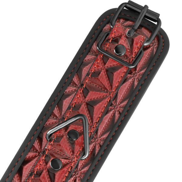 Begme - red edition esposas para tobillos con forro de neopreno