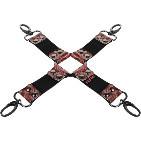 Begme - red edition hog tie cuero vegano