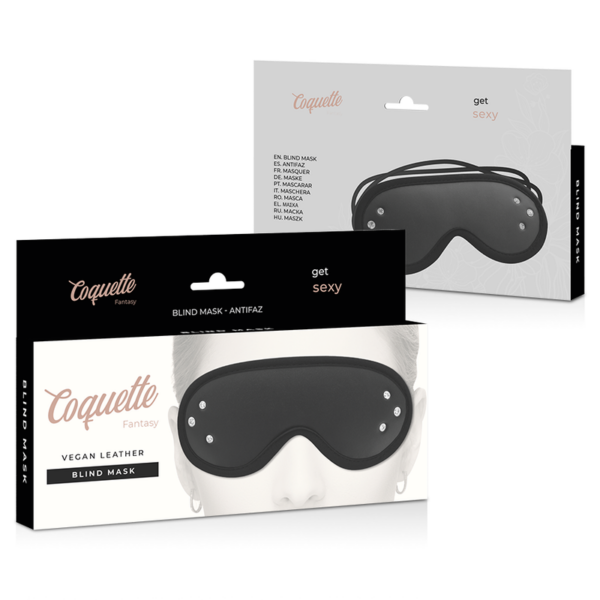 Coquette chic desire - fantasy antifaz cuero vegano con forro de neopreno