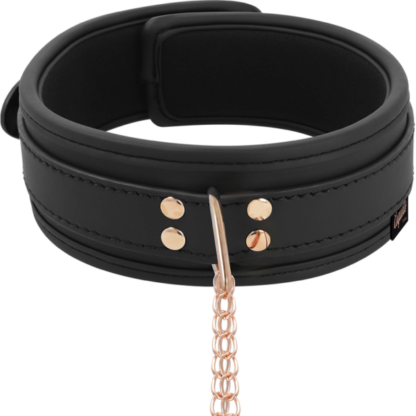 Coquette chic desire - fantasy collar con pinzas pezones con forro de neopreno