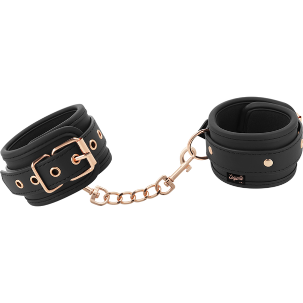 Coquette chic desire - fantasy esposas para manos cuero vegano con forro de nopreno