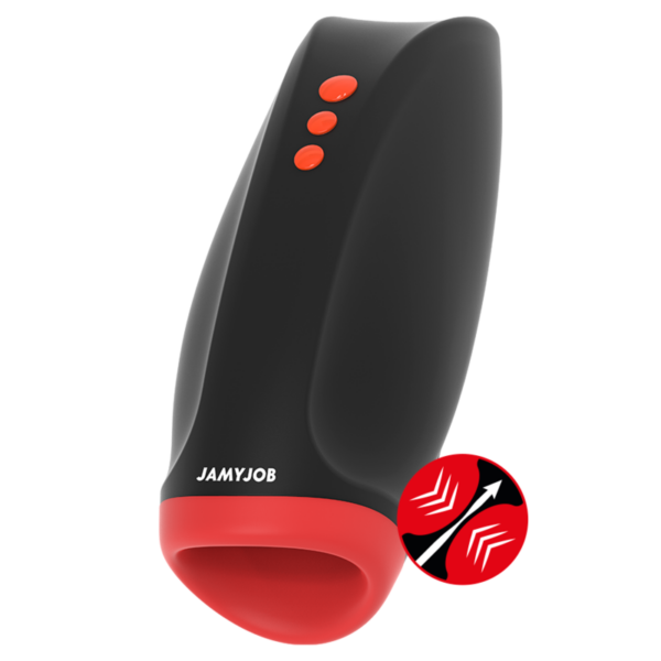 Jamyjob - novax masturbador con vibracion y compresiÓn