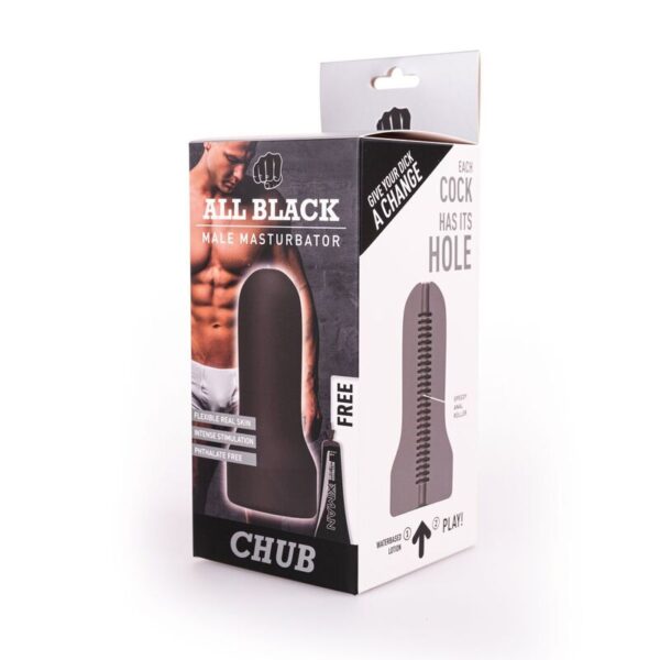 All black - masturbador loop modelo 2
