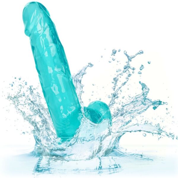 Calexotics - size queen dildo azul 15.3 cm