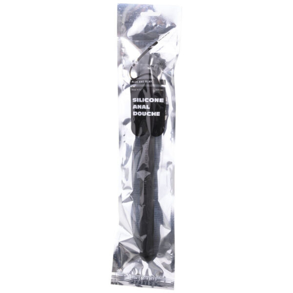 All black - beaded ducha anal silicona 27 cm