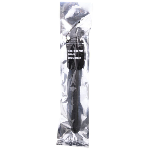 All black - mega ripple ducha anal silicona 28.5 cm