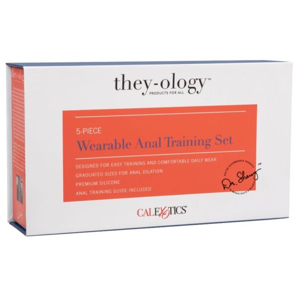 Calexotics - wearable anal training set 5 pieces
