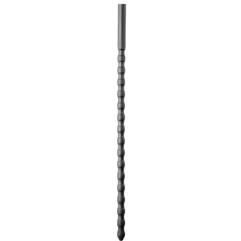 All black - 6/8 mm sonda uretral silicona