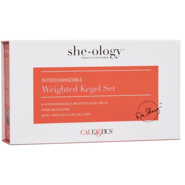 Calexotics - she-ology set bolas kegel intercambiables