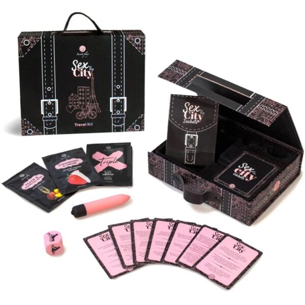 Secretplay - sex in the city travel kit (es/en/de/fr/nl/pt)
