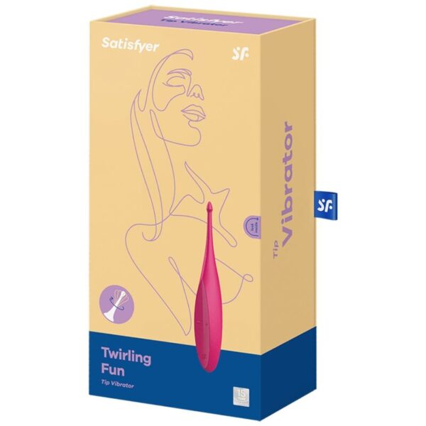 Satisfyer - twirling fun estimulador clitoris rosa