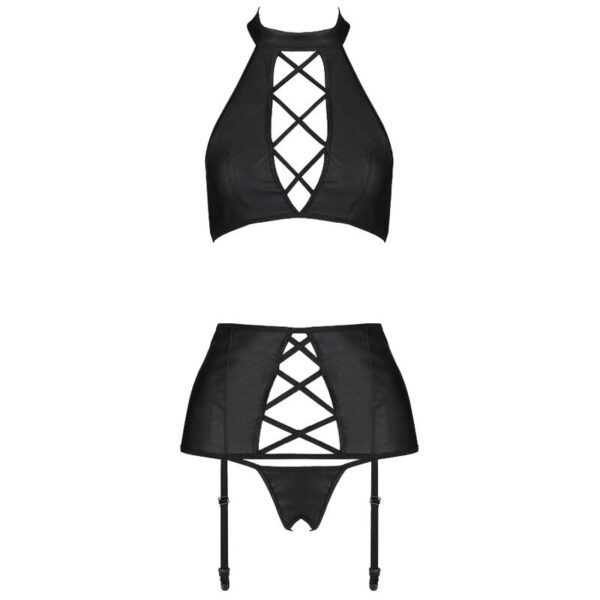 Passion - nancy set cuero ecologico s/m