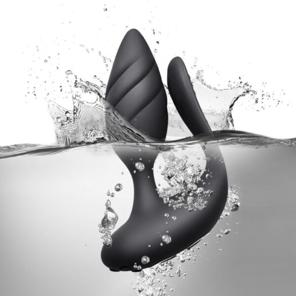 Rocks-off - cocktail plug control remoto - negro