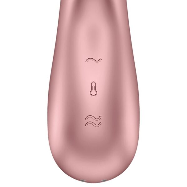 Satisfyer - hot lover vibrador rosa & beige