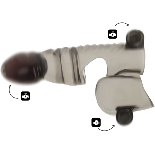 Ohmama - funda pene y testiculos 3 motores