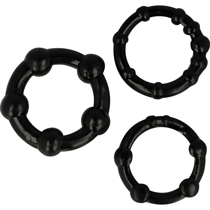 Ohmama - set 3 anillos silicona