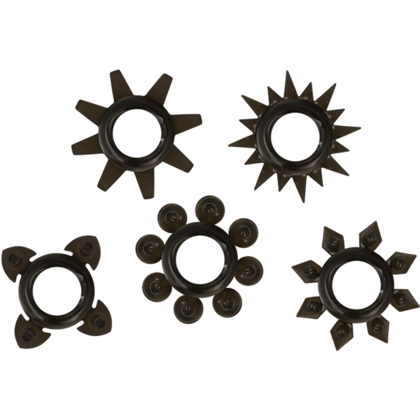 Ohmama - set 5 anillos silicona testiculos y pene