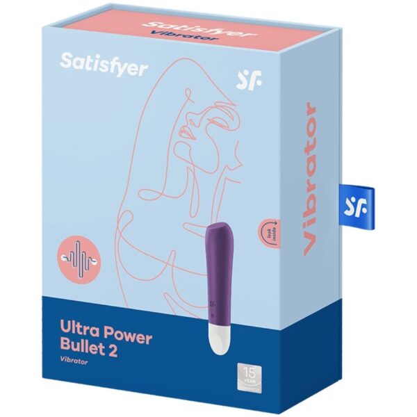 Satisfyer - ultra power bullet 2 bala vibradora morada