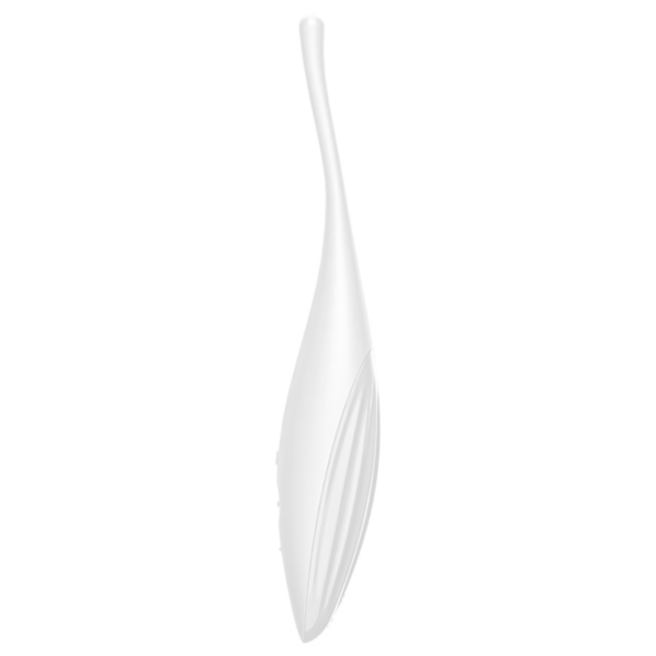 Satisfyer - twirling joy estimulador clitoris blanco