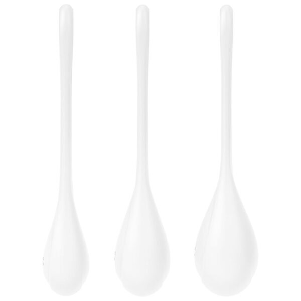 Satisfyer - yoni power 1 kit de entrenamiento blanco