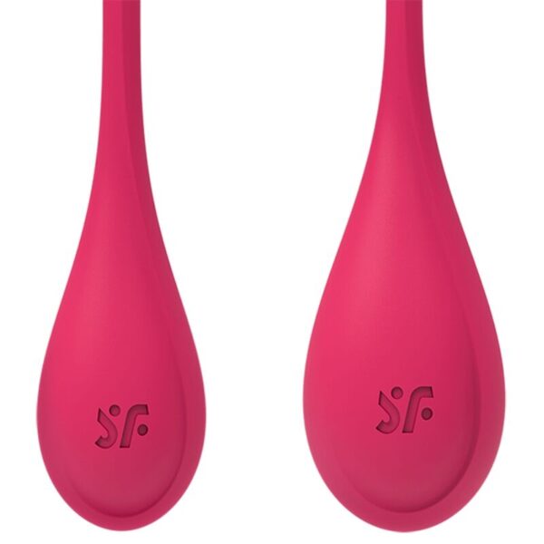 Satisfyer - yoni power 1 kit de entrenamiento rojo