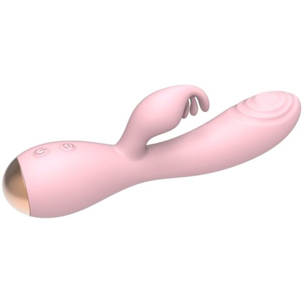 Nalone - magic stick vibrador con rabbit - rosa light