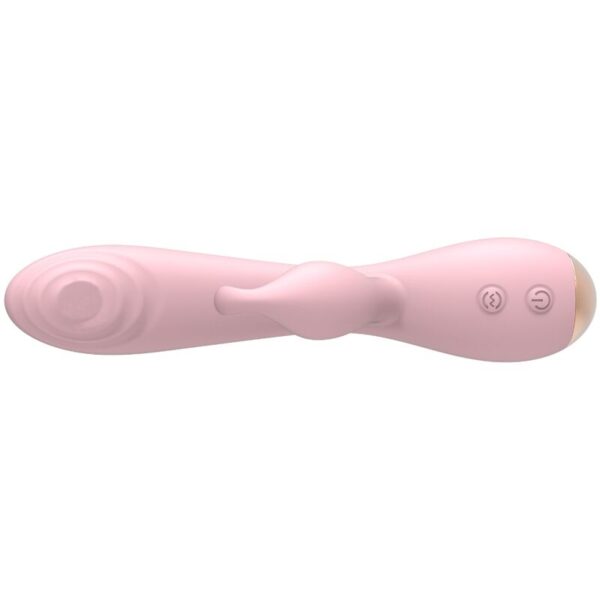 Nalone - magic stick vibrador con rabbit - rosa light