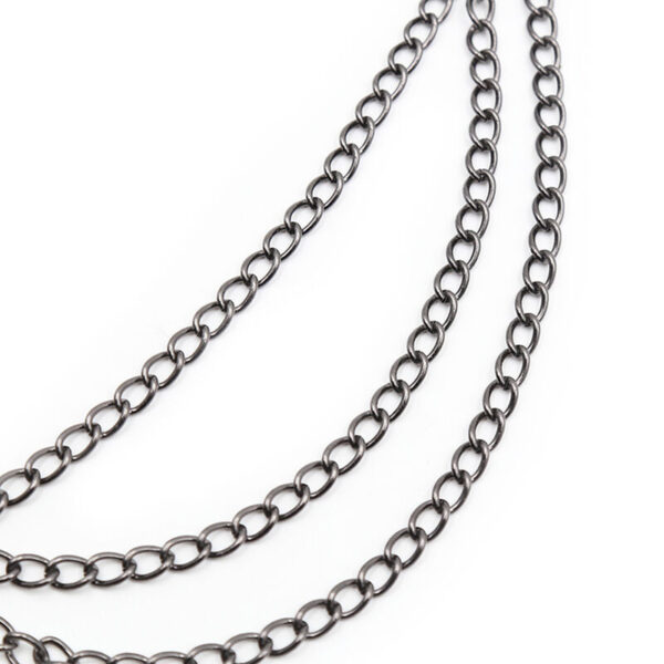 Ohmama fetish - pinzas pezones con cadenas negras