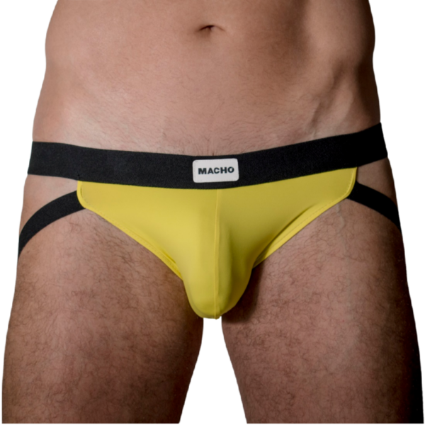 Macho - mx22a suspensorio amarillo l/xl
