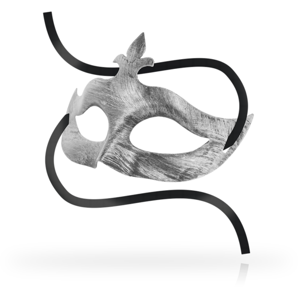 Ohmama - masks antifaz flor de lis silver