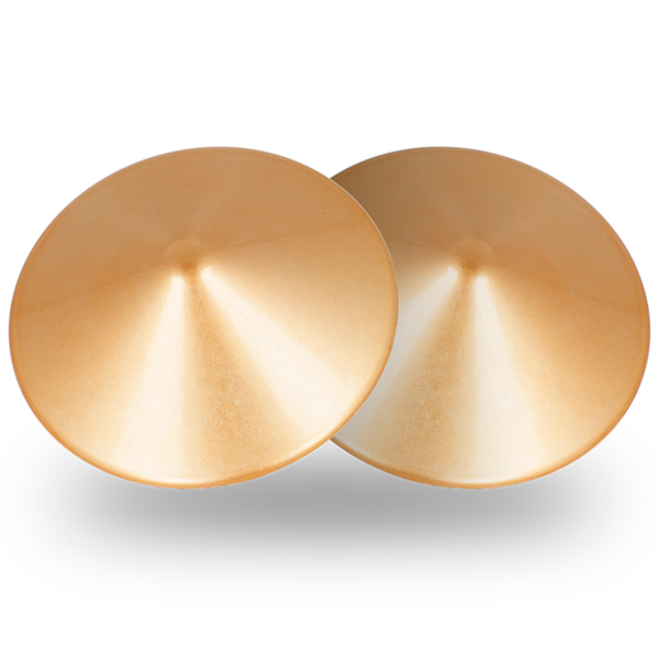 Coquette chic desire - cubre pezones metal circulos dorados