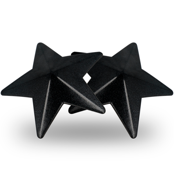Coquette chic desire - cubre pezones metal estrellas negras