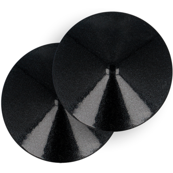 Coquette chic desire - cubre pezones metal circulos negros
